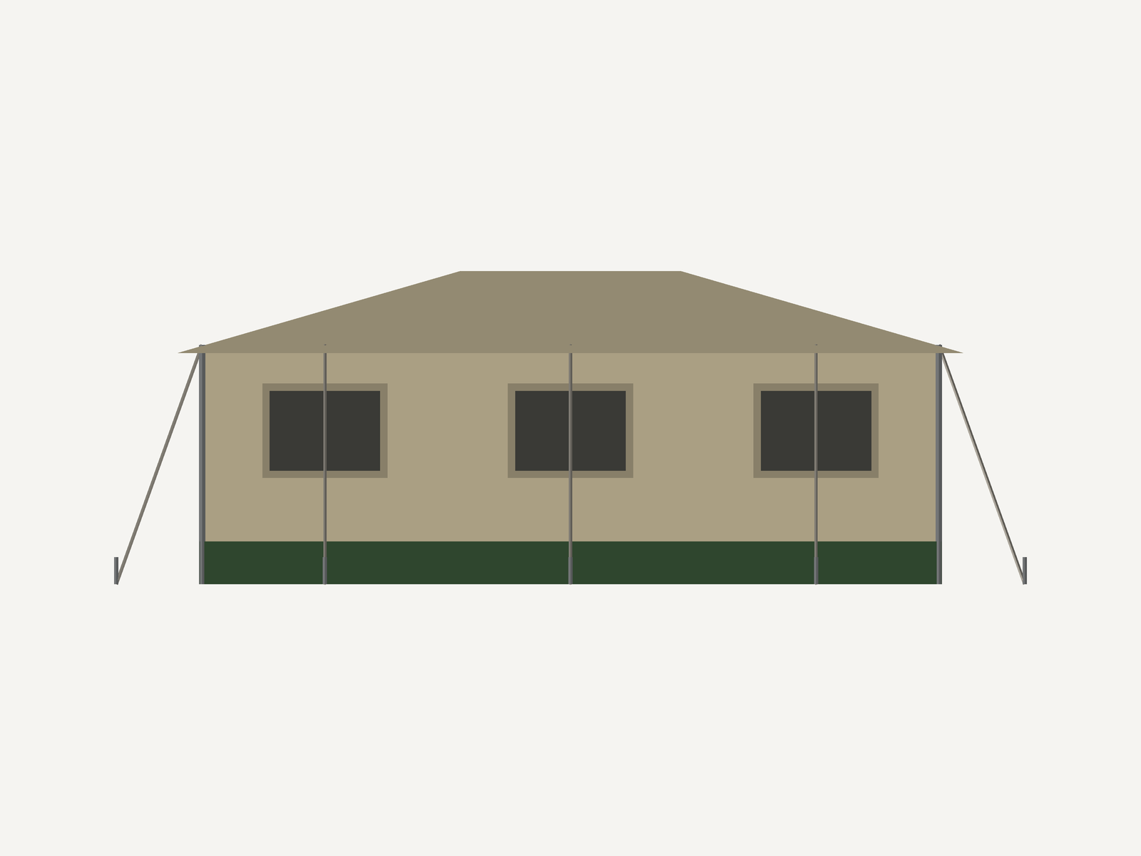 FAMILY TENT (3D Studio Edition)