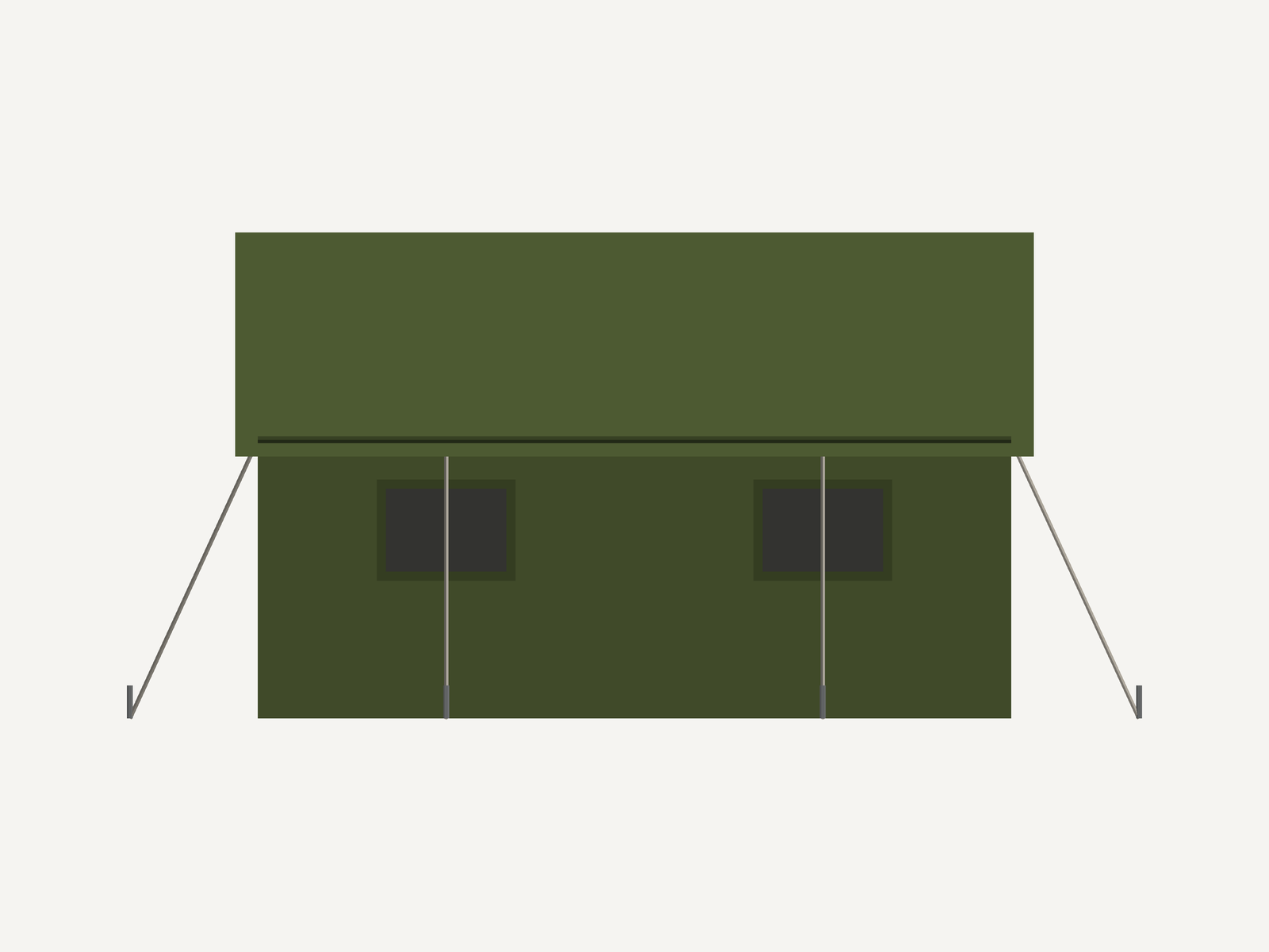 Army Frame Tents for Sale (3D Studio Edition) preview 13