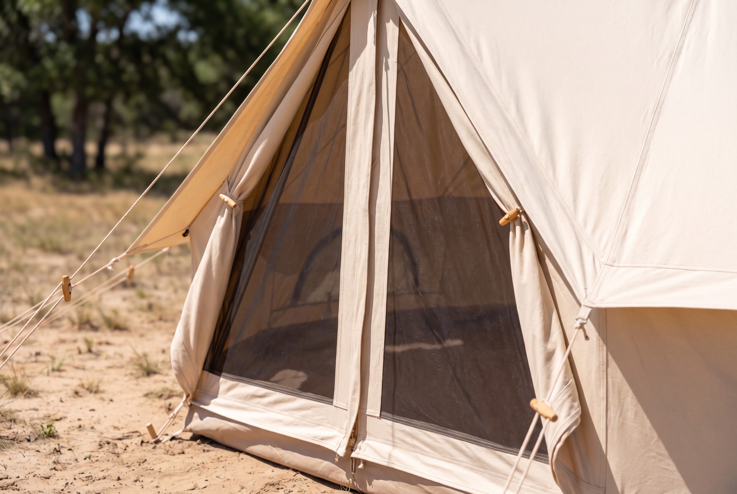 Best Tent for Camping with Dogs – Star Bell Tent (3D Studio Edition) preview 6