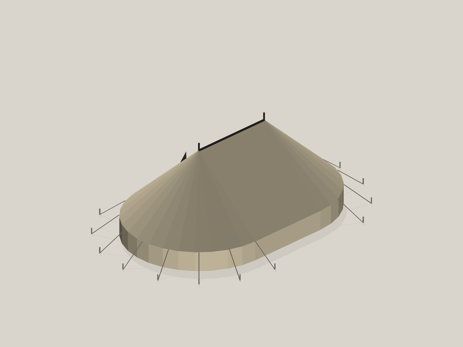 Buy Emperor Bell Tents for Sale in USA (3D Studio Edition) preview 11