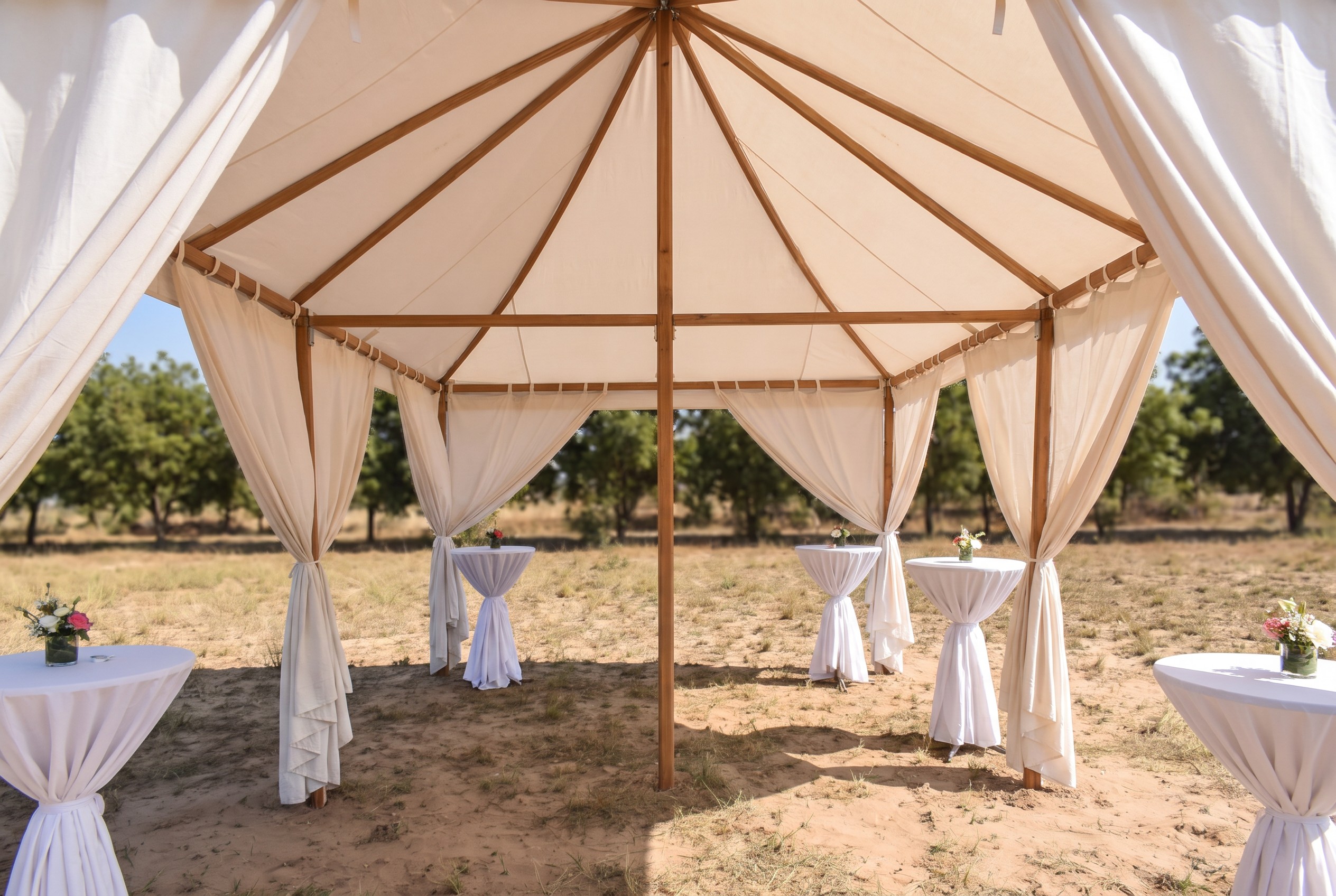 Canvas Pagoda Tents for Sale in USA (3D Studio Edition) preview 5