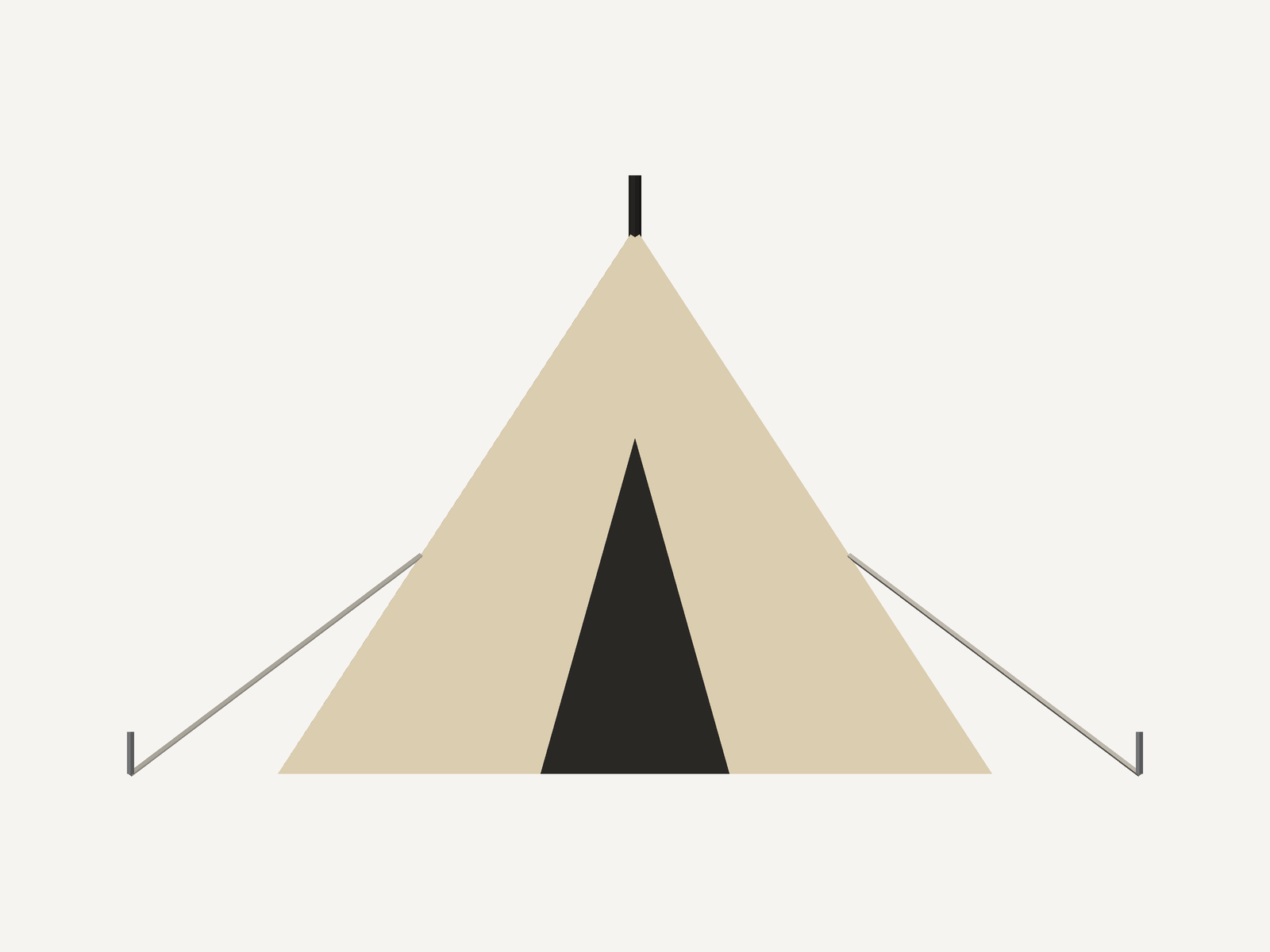 Canvas Pyramid Tents for Sale in USA (3D Studio Edition) preview 10