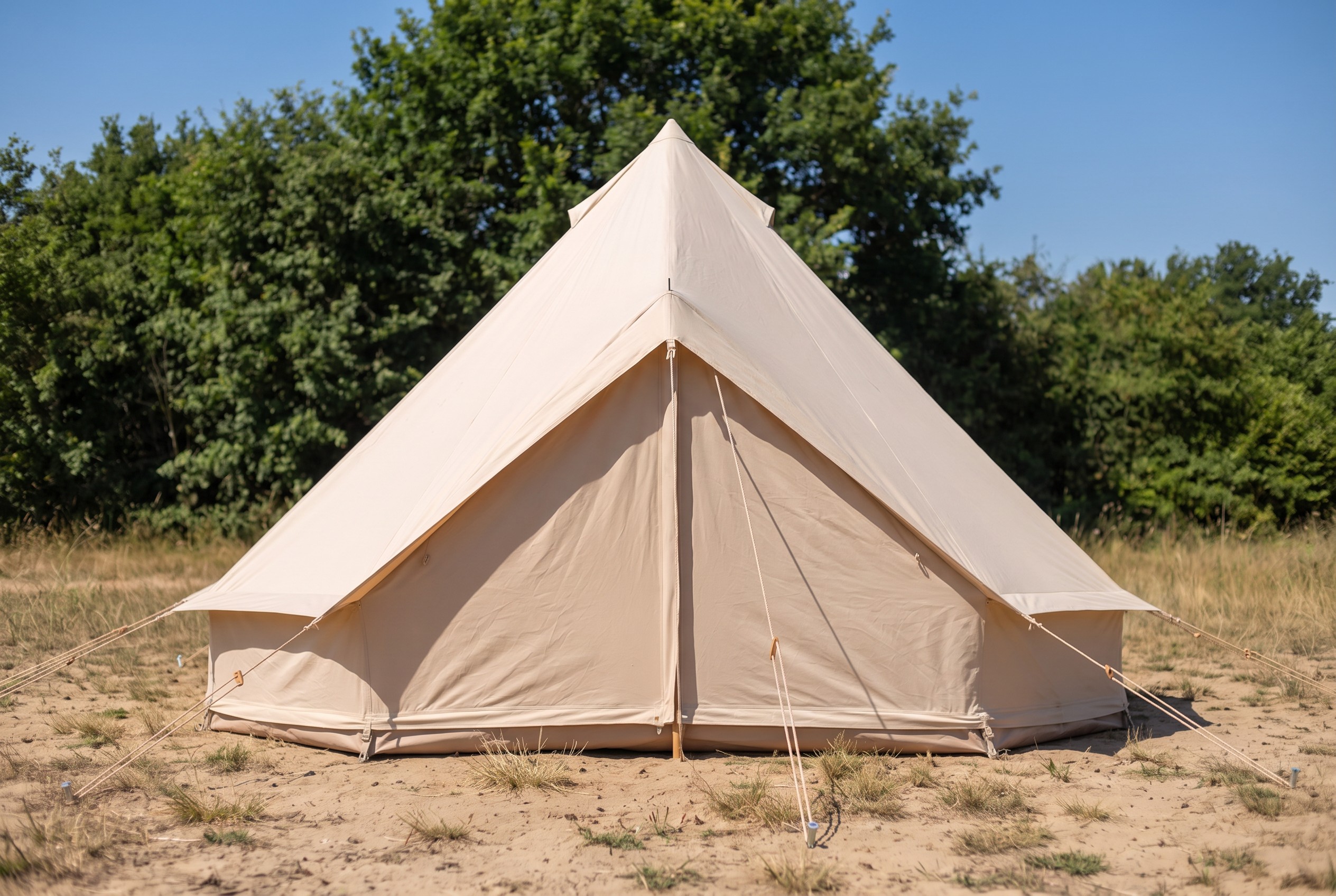 Canvas Pyramid Tents for Sale in USA (3D Studio Edition) preview 2