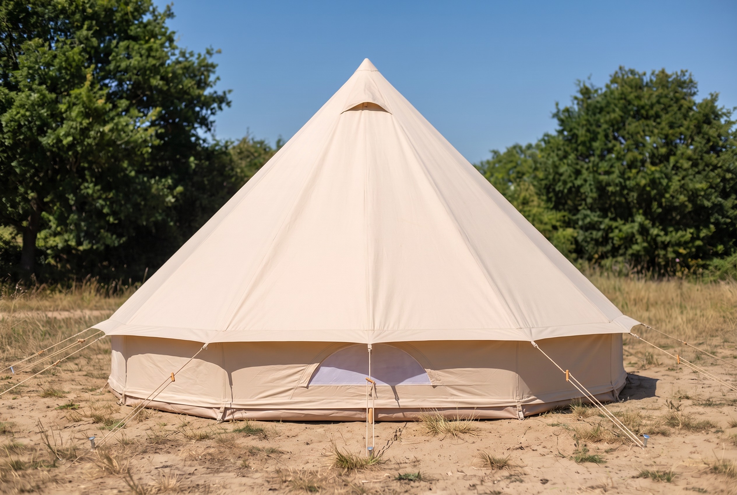 Canvas Pyramid Tents for Sale in USA (3D Studio Edition) preview 3