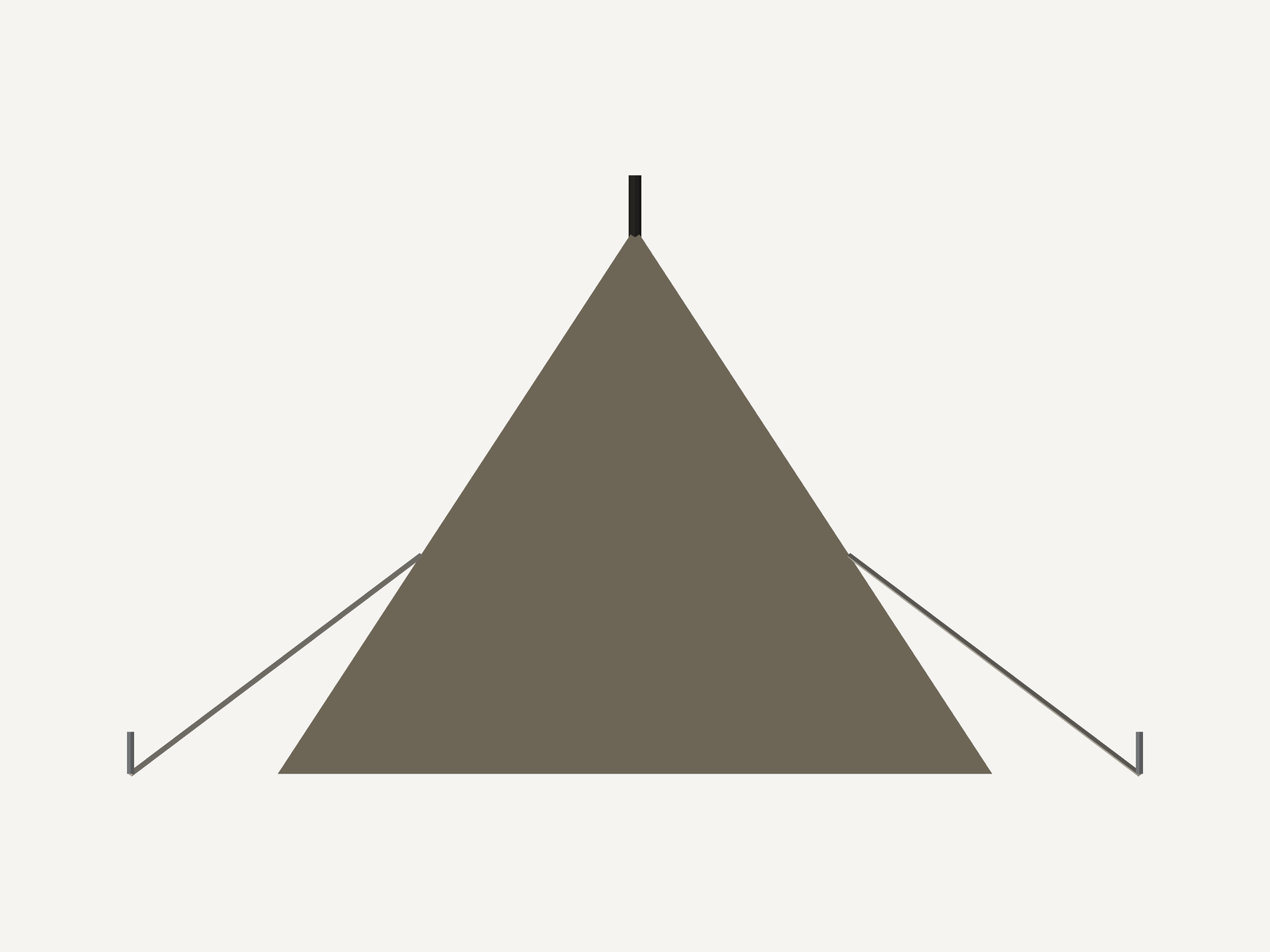 Canvas Pyramid Tents for Sale in USA (3D Studio Edition) preview 9