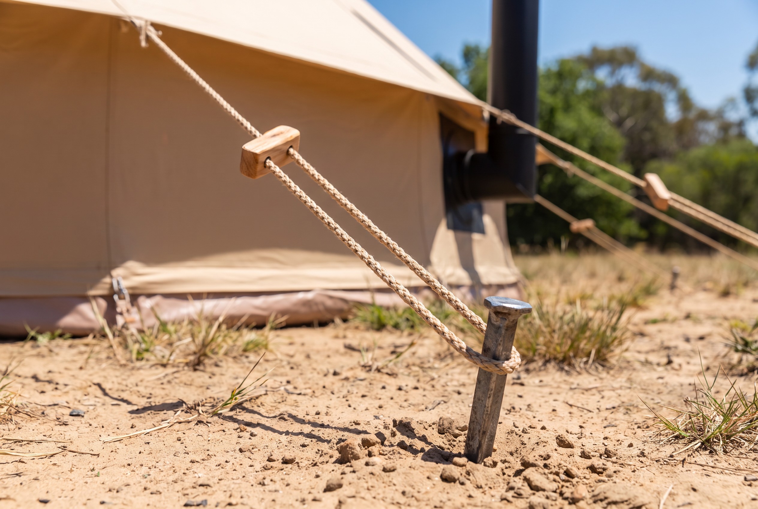 5m canvas Bell Tent for Sale preview 7