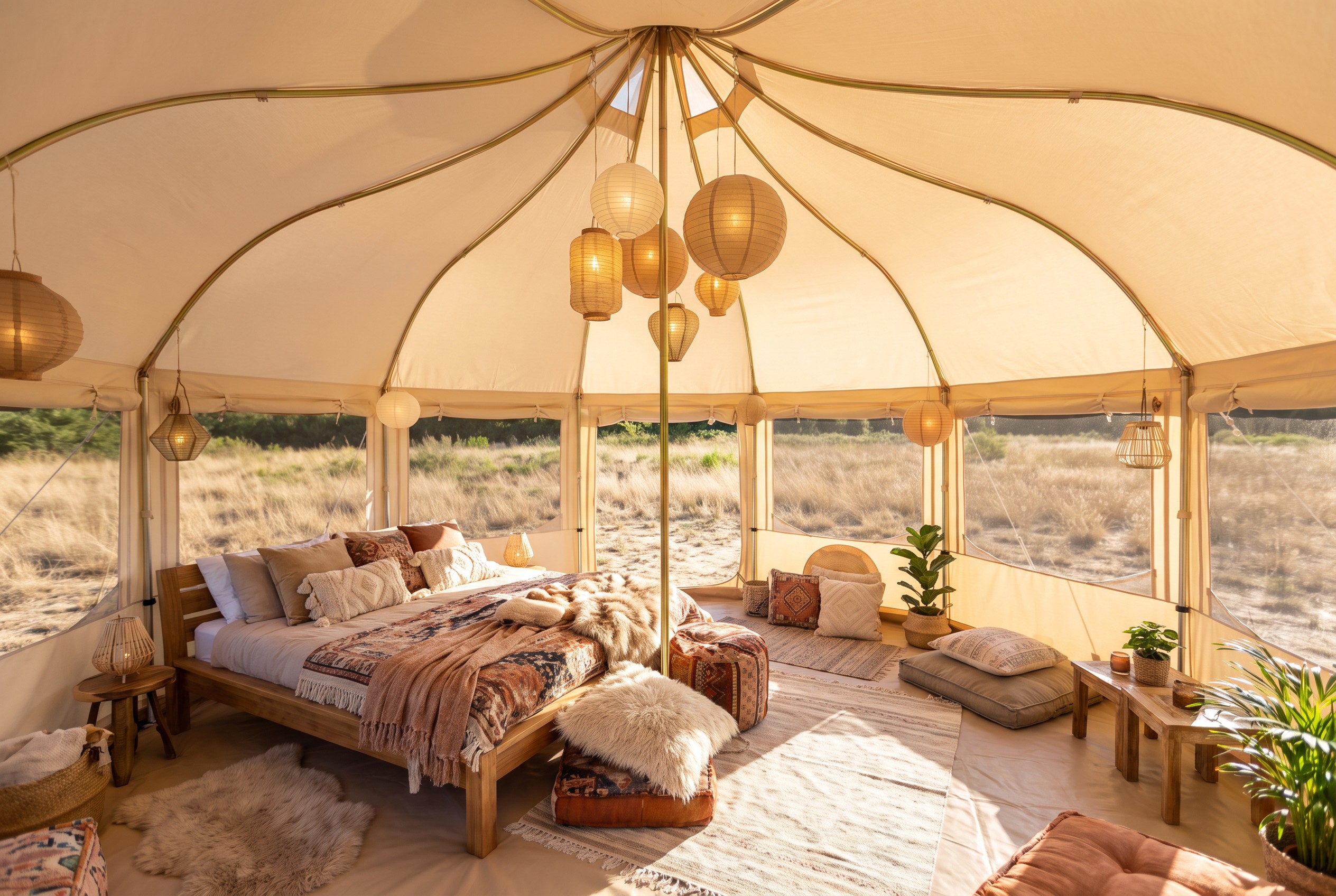 Best Tent for Festivals – Lotus Bell Tent preview 5