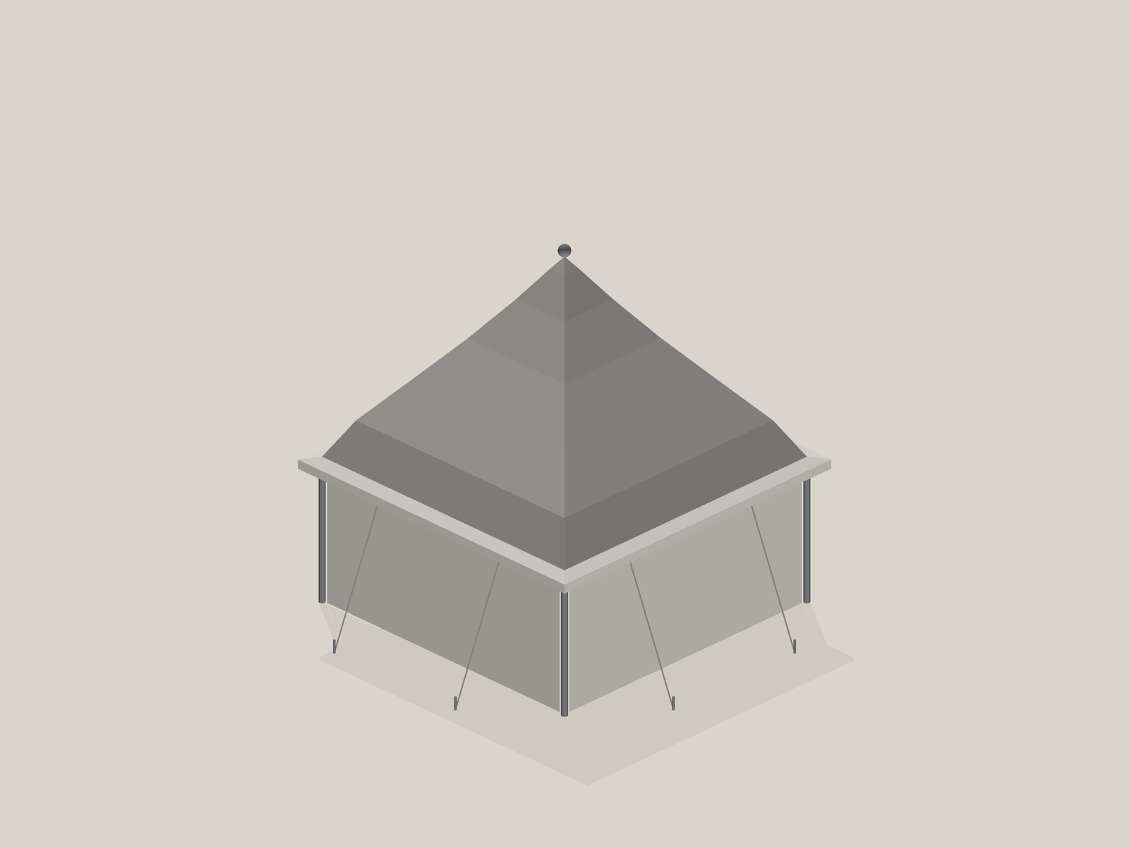 Canvas Pagoda Tents for Sale in USA preview 11