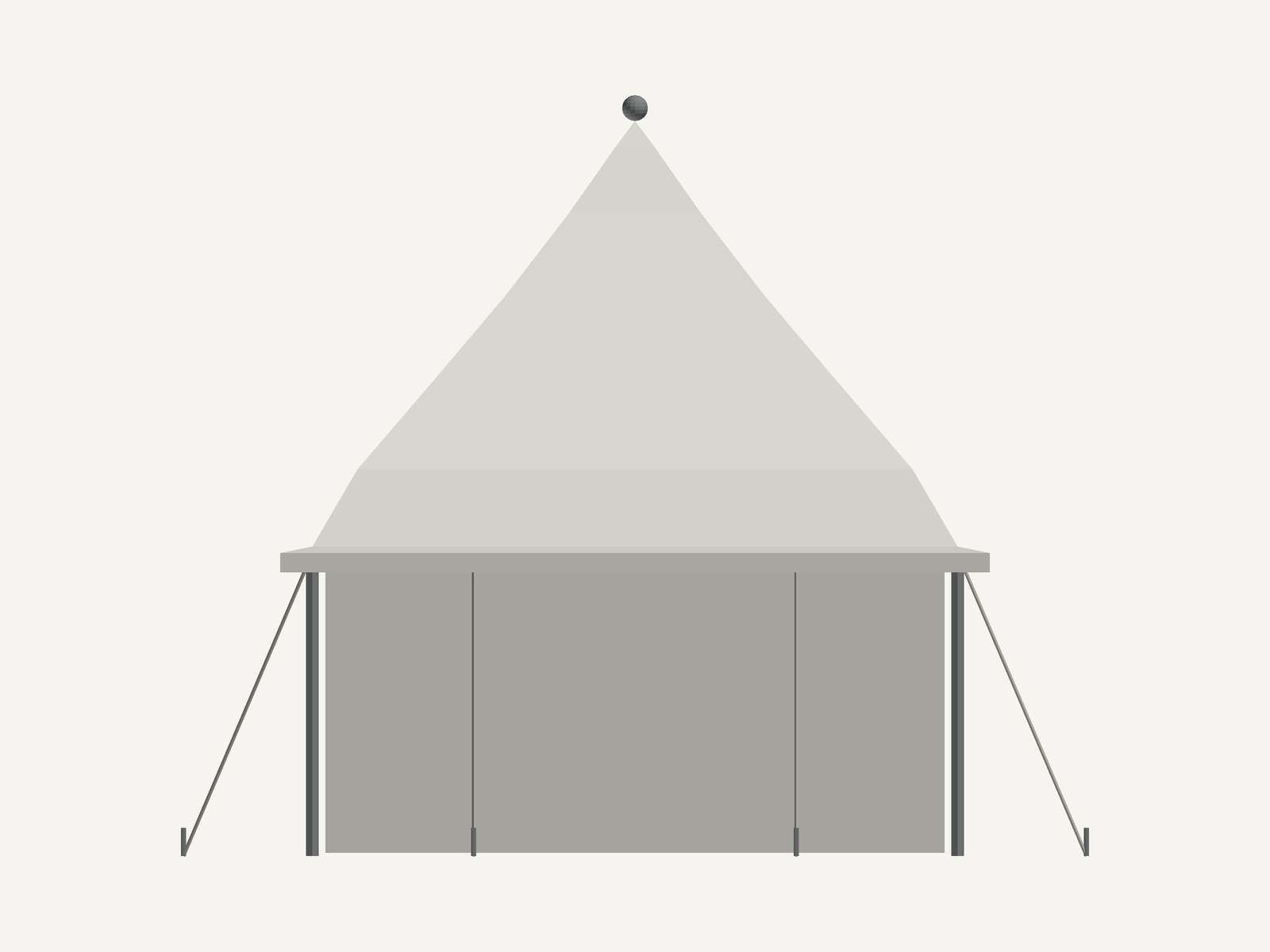 Canvas Pagoda Tents for Sale in USA preview 13