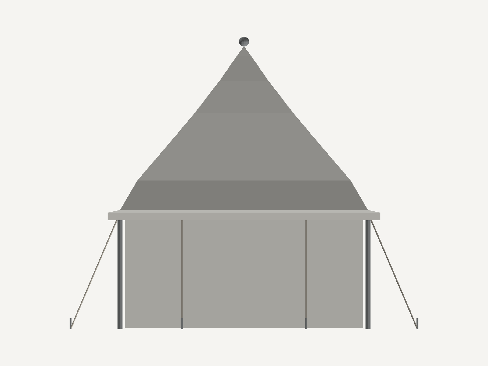 Canvas Pagoda Tents for Sale in USA preview 14