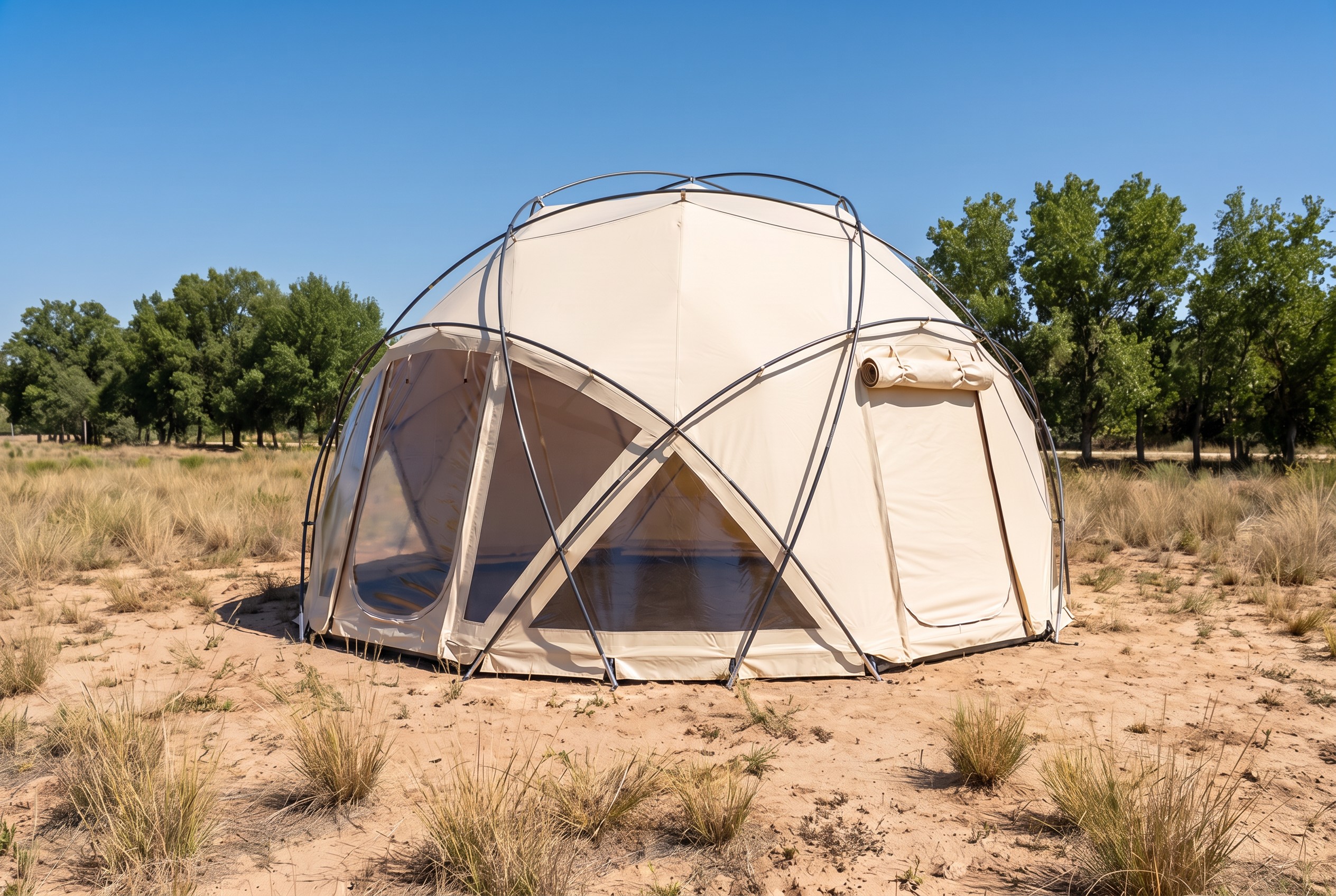 Permanent Glamping Tents for Sale – Geodesic Dome Tent preview 4
