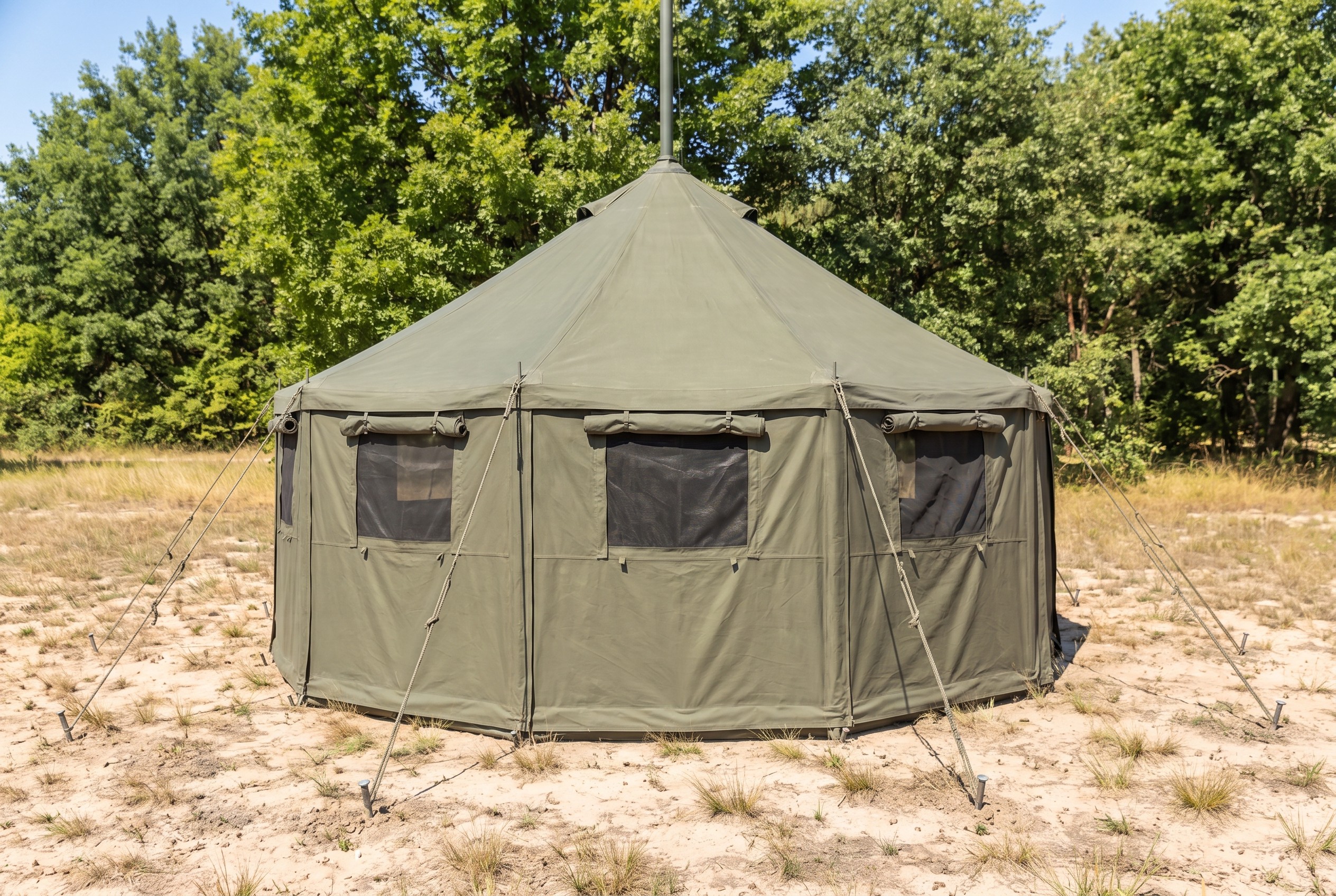 Round Army Tent preview 4