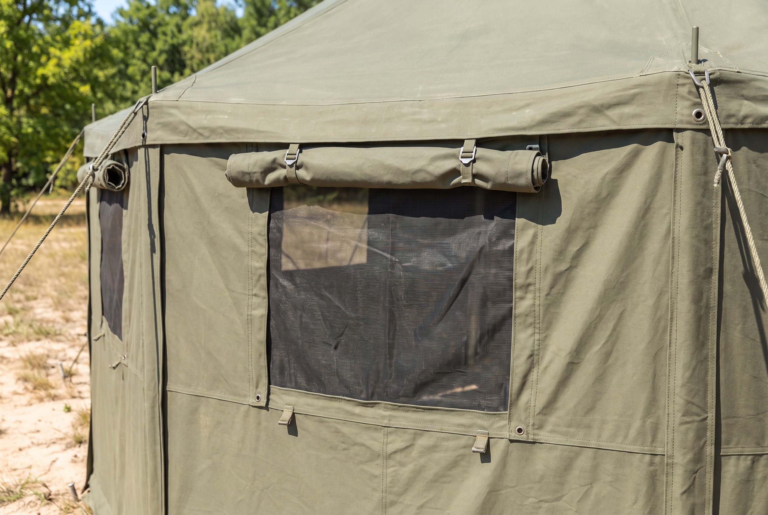 Round Army Tent preview 6