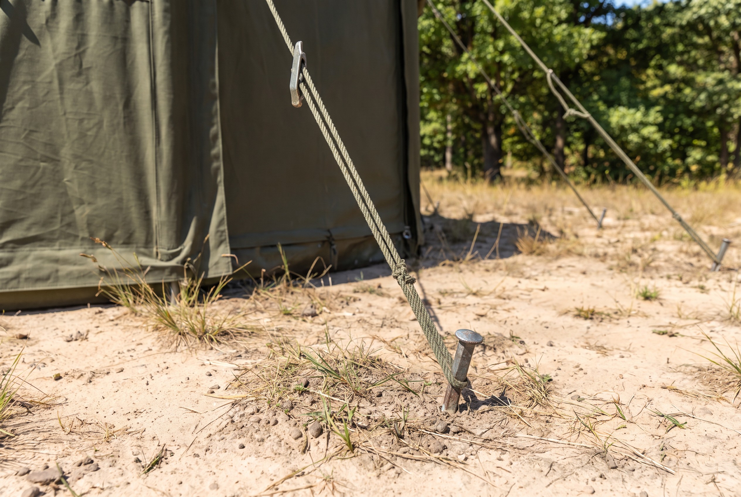Round Army Tent preview 7