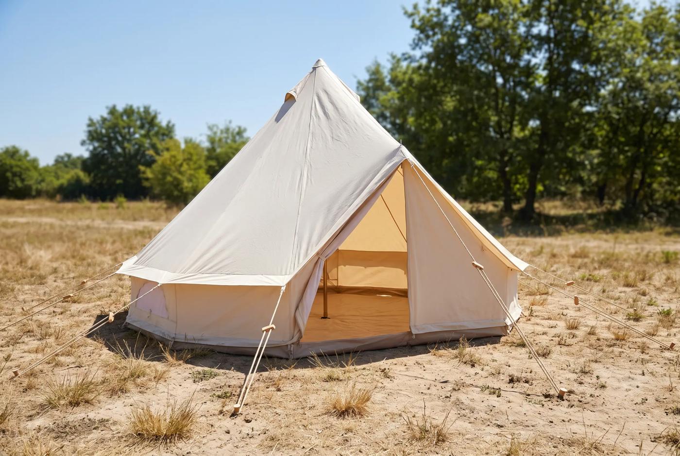 Canvas Pyramid Tent