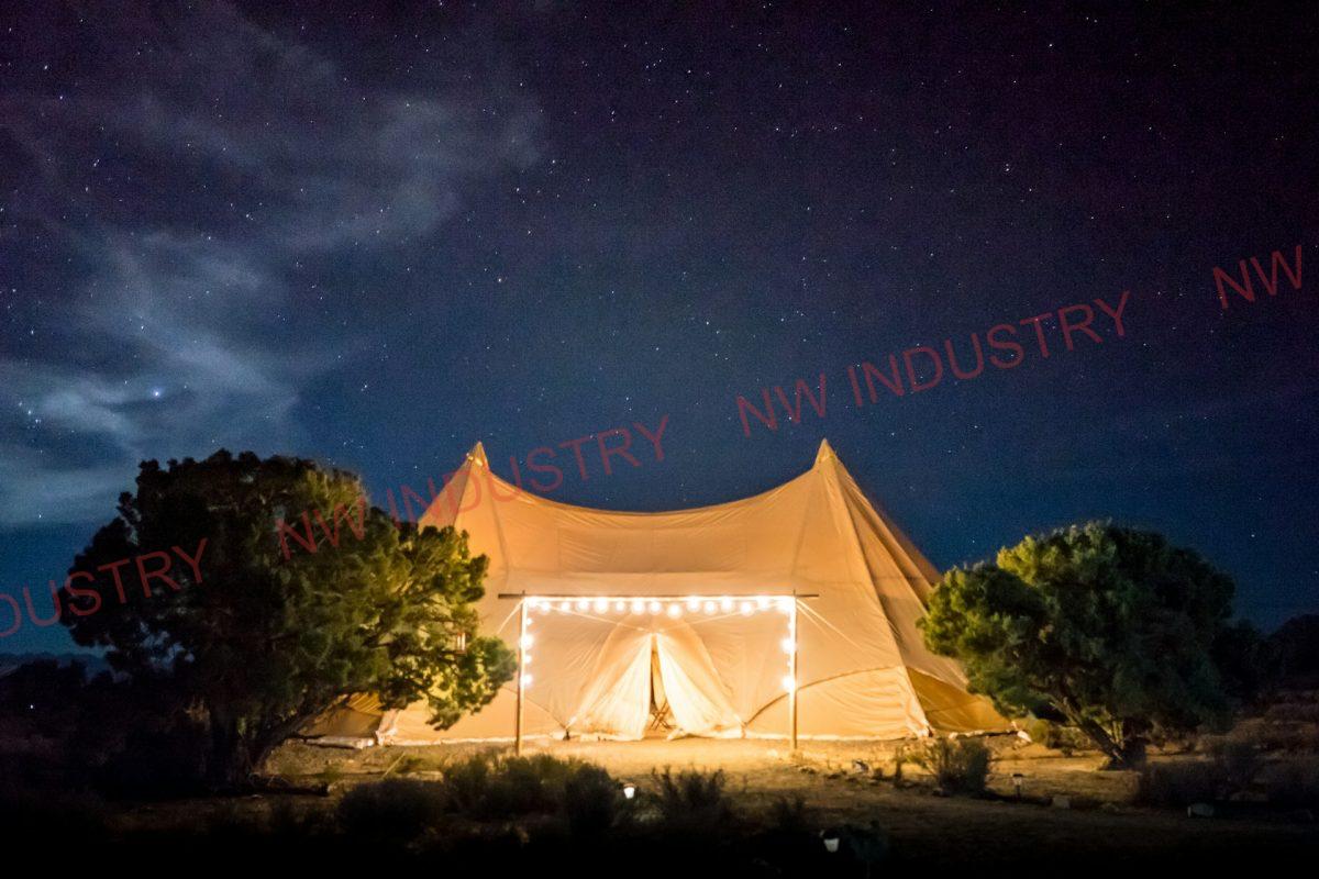 best festival tent packages in USA: Exterior View of Festival Tent
