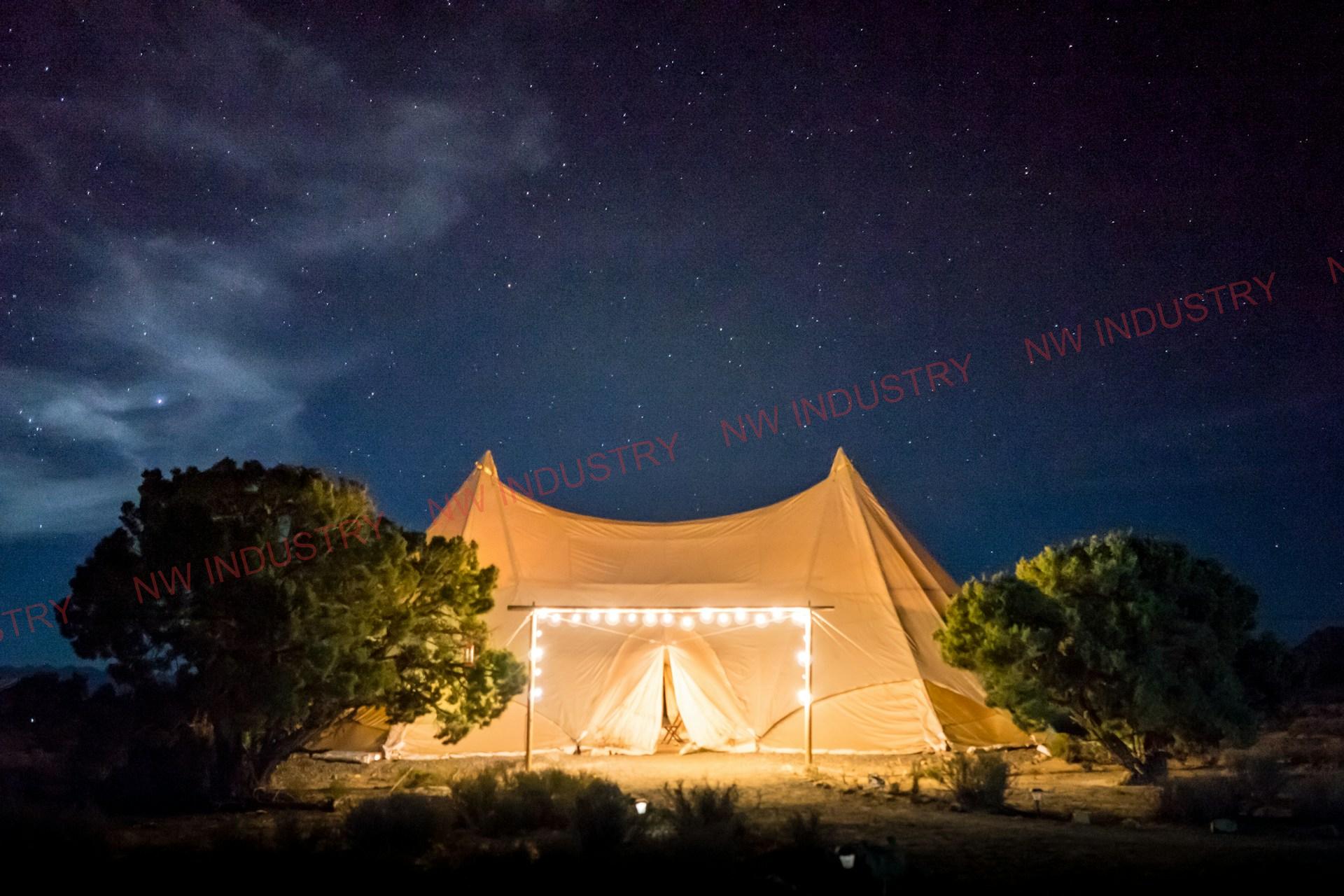best festival tent packages in USA: Exterior View of Festival Tent
