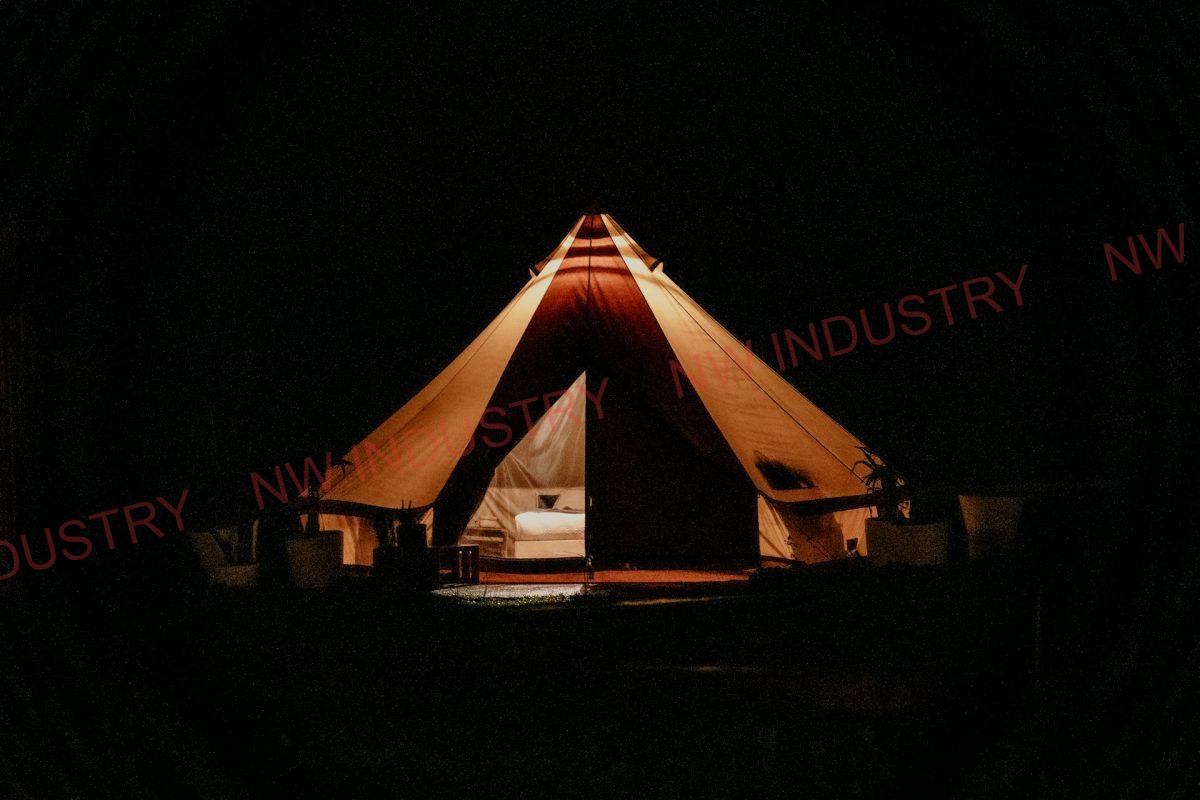 best glamping tents for sale in USA: A Camping View
