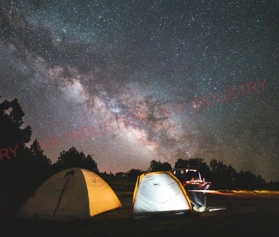 Best Tents for Festival Camping in USA: Night Camping View