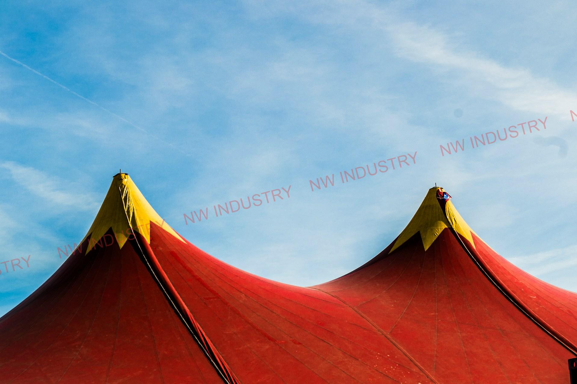 large glamping tents for sale in USA: tents external view